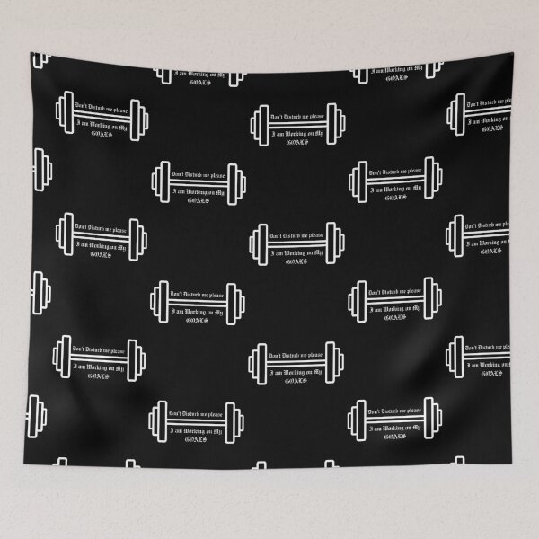 Item preview, Gym Motivation dumbels  designed and sold by Krsna Priya.