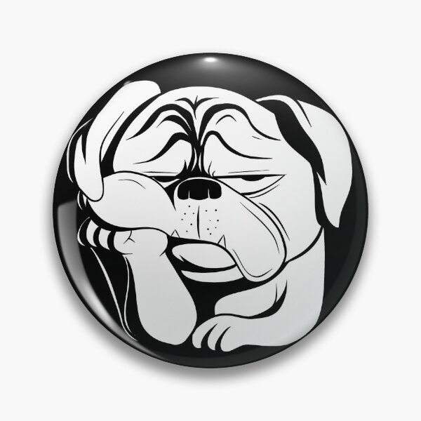 Item preview, bored pug designed and sold by KrustyKrafty.