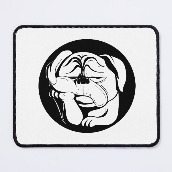 Item preview, bored pug designed and sold by KrustyKrafty.