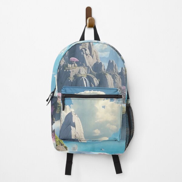 Item preview, Serene Peaks: Majestic Mountains Amidst Cherry Blossoms designed and sold by ArtComixHaven.