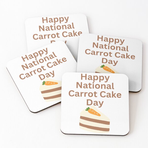 Item preview, National Carrot Cake Day designed and sold by Simo0455.