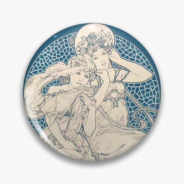 Item preview, Wiener Chic magazine cover by Alphonse Mucha. HIGH DEFINITION designed and sold by MINDTHECHERRY.