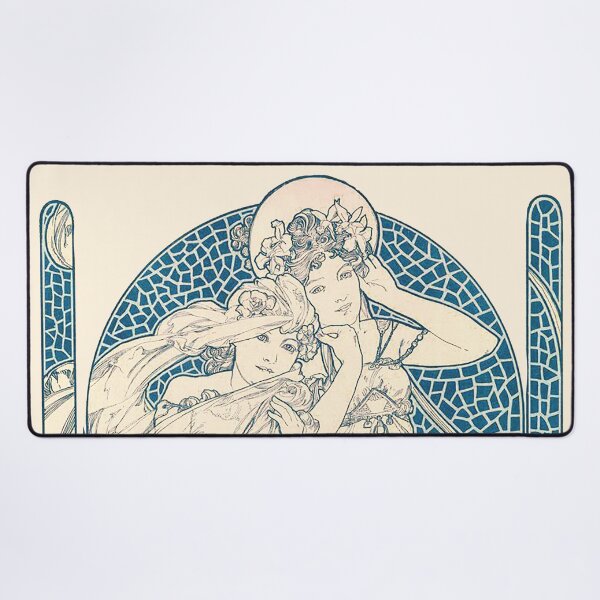 Item preview, Wiener Chic magazine cover by Alphonse Mucha. HIGH DEFINITION designed and sold by MINDTHECHERRY.