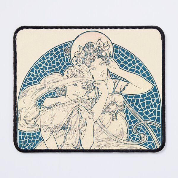 Item preview, Wiener Chic magazine cover by Alphonse Mucha. HIGH DEFINITION designed and sold by MINDTHECHERRY.