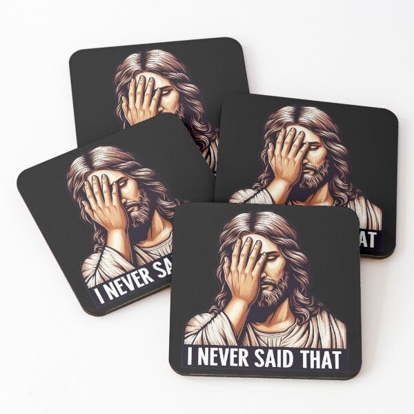 Item preview, I NEVER SAID THAT meme Jesus Christ WWJD designed and sold by plushism.
