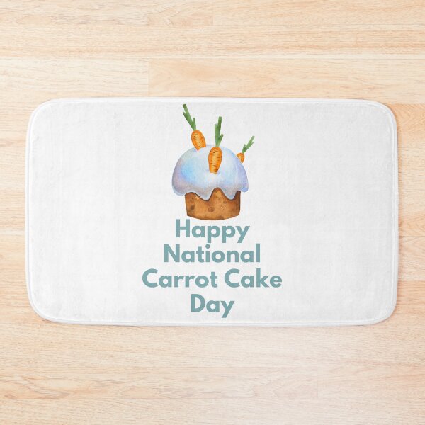 Item preview, National Carrot Cake Day designed and sold by Simo0455.