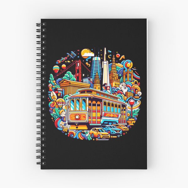 Item preview, San Francisco Spectrum: City of Vibrant Visions designed and sold by ChromaticBlend.
