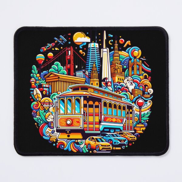 Item preview, San Francisco Spectrum: City of Vibrant Visions designed and sold by ChromaticBlend.