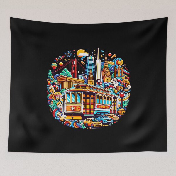 Item preview, San Francisco Spectrum: City of Vibrant Visions designed and sold by ChromaticBlend.