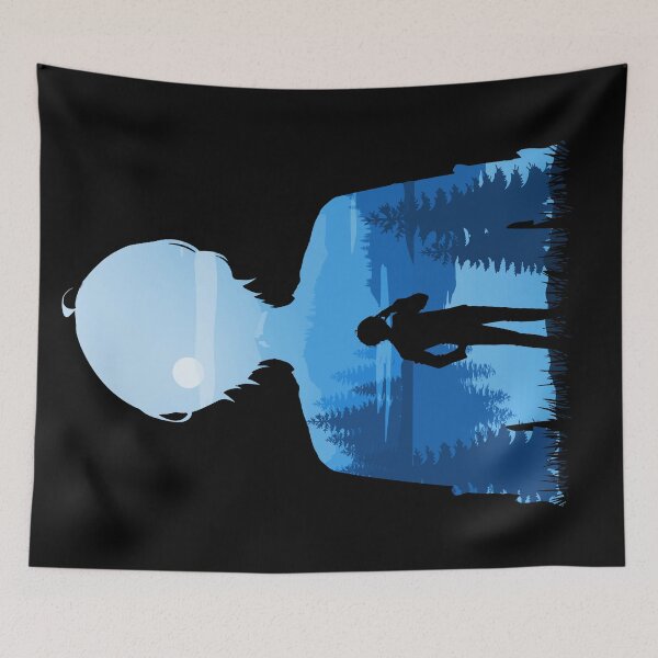 Item preview, Oshi No Ko - Aqua Hoshino *Negative Illusion* designed and sold by MyRetroArt.