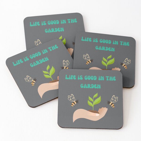 Item preview, Life is good in the garden  designed and sold by ShopWearInspire.