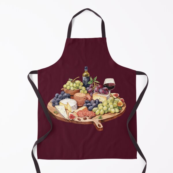 Item preview, Round Charcuterie Board With Cured Meat and Cheeses designed and sold by Alicia Chee.