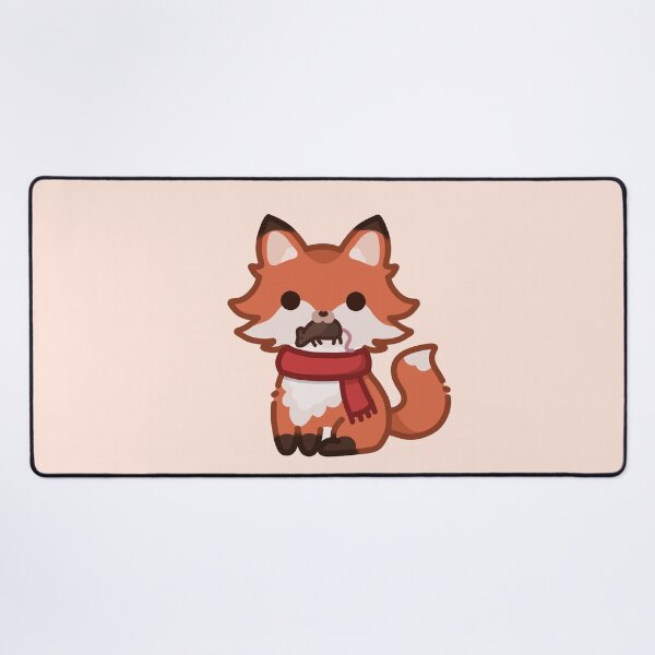 Item preview, Cute little Fox with a mouse designed and sold by Biszkompt.