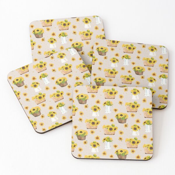 Item preview, Cute sunflowers pattern  designed and sold by Aya-salah123.