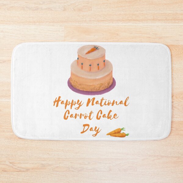 Item preview,  National Carrot Cake Day designed and sold by Simo0455.