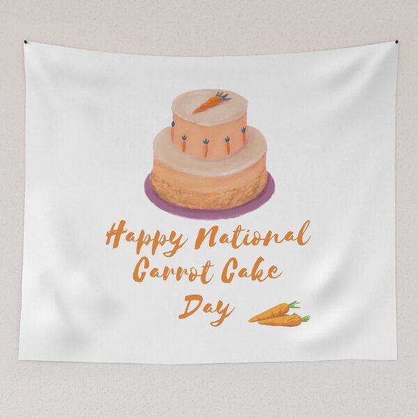 Item preview,  National Carrot Cake Day designed and sold by Simo0455.
