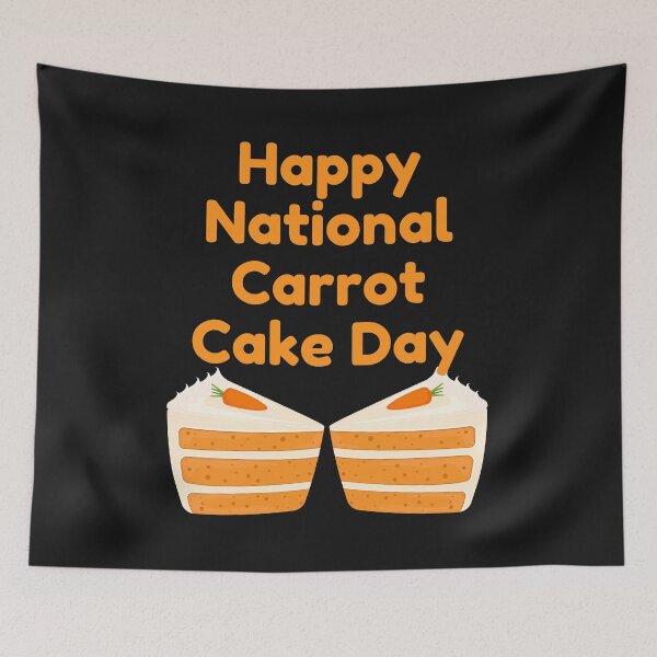 Item preview, Copy of  National Carrot Cake Day designed and sold by Simo0455.