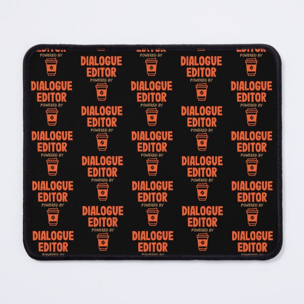 Item preview, Dialogue Editor Powered by Coffee designed and sold by NermilioDesigns.