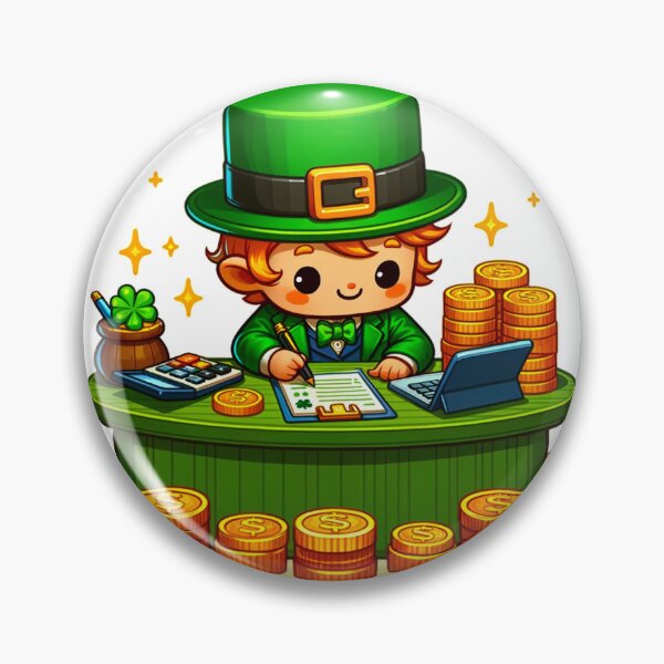 Item preview, Fortune's Keeper - Leprechaun Financier designed and sold by dungeonwarriors.