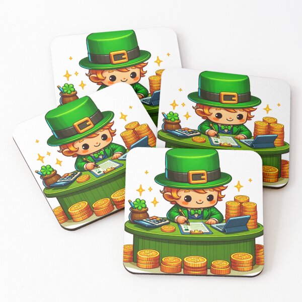 Item preview, Fortune's Keeper - Leprechaun Financier designed and sold by dungeonwarriors.