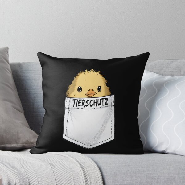 Item preview, Animal protection at heart: cute chicken as a breast pocket motif designed and sold by naturalvegan.