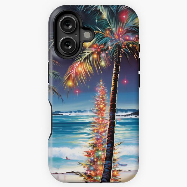 Vista previa del artículo con la obra «Navidad en Hawái | Mele Kalikimaka», diseñado y vendido por TheJerseyFolks.