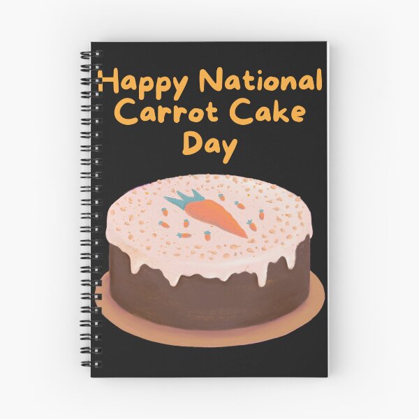 Item preview, National Carrot Cake Day designed and sold by Simo0455.