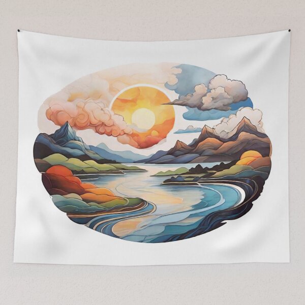 Item preview, Innovative Landscapes: Abstract Compositions of Sun and Water (268) designed and sold by WASjourney.