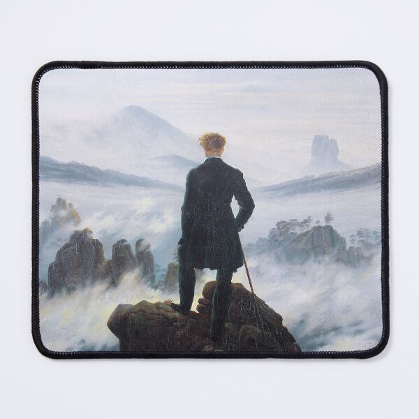 Item preview, Caspar David Friedrich. Traveler before a sea of fog. designed and sold by likiska.