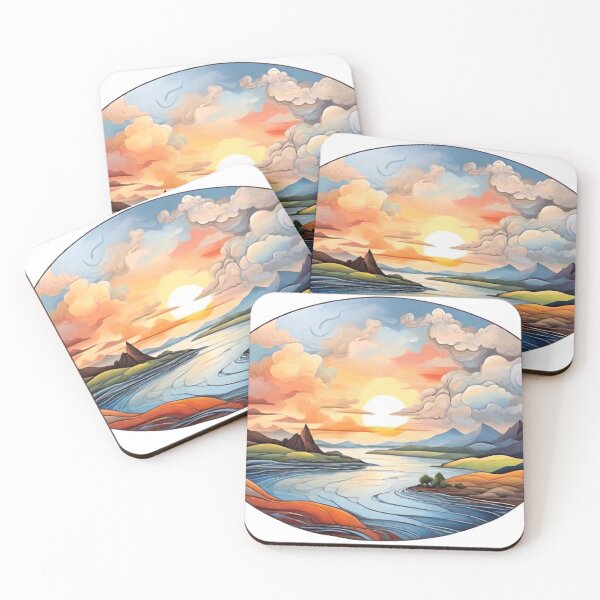 Item preview, Abstract Visions: Artistic Renderings of Sky, Clouds, and Lakes (269) designed and sold by WASjourney.