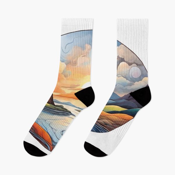 Item preview, Abstract Visions: Artistic Renderings of Sky, Clouds, and Lakes (269) designed and sold by WASjourney.