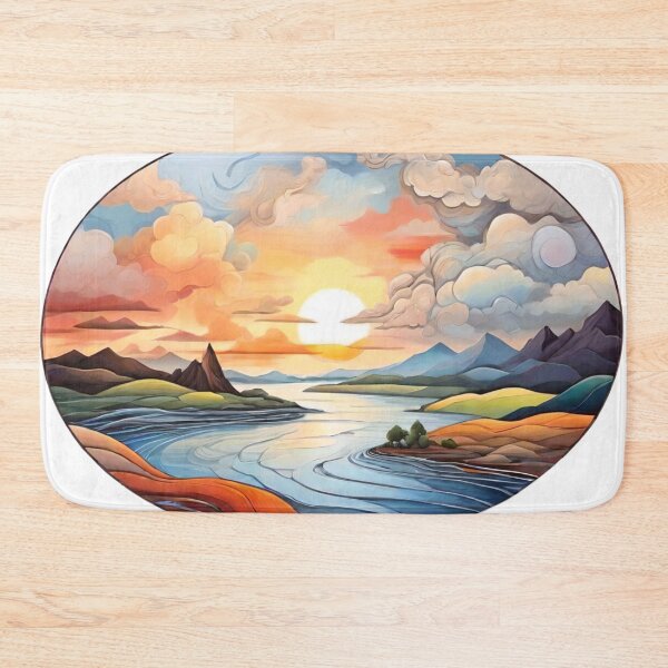 Item preview, Abstract Visions: Artistic Renderings of Sky, Clouds, and Lakes (269) designed and sold by WASjourney.