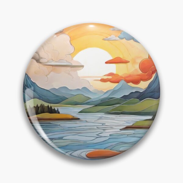 Item preview, Surreal Landscapes: Abstracted Depictions of Sun and Clouds (270) designed and sold by WASjourney.