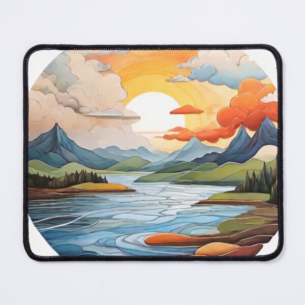 Item preview, Surreal Landscapes: Abstracted Depictions of Sun and Clouds (270) designed and sold by WASjourney.