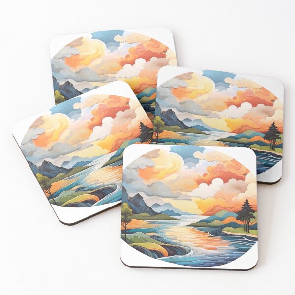Item preview, Impressionistic Nature: Abstract Landscapes Celebrating Sun and River (271) designed and sold by WASjourney.
