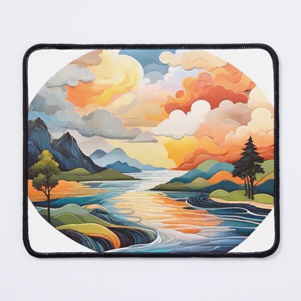 Item preview, Impressionistic Nature: Abstract Landscapes Celebrating Sun and River (271) designed and sold by WASjourney.