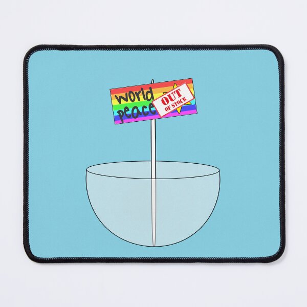 Item preview, World peace: currently not available designed and sold by shackledlettuce.