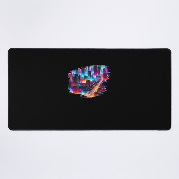 Item preview, Neon Pulse: The Vibrant Heart of the Metropolis designed and sold by ChromaticBlend.