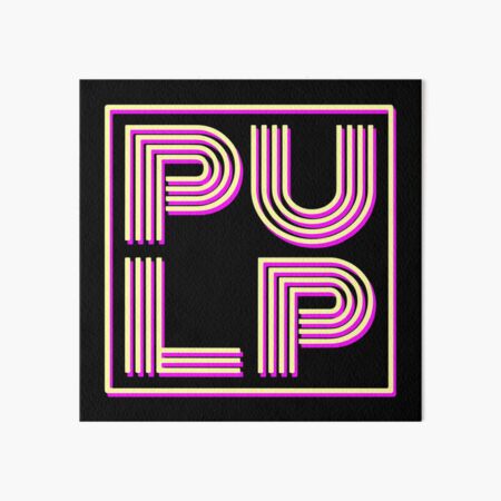 Item preview, Pulp Logo Retro designed and sold by jelendoil.