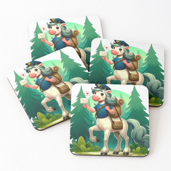 Item preview, Express Delivery - Equestrian Mail Carrier designed and sold by dungeonwarriors.
