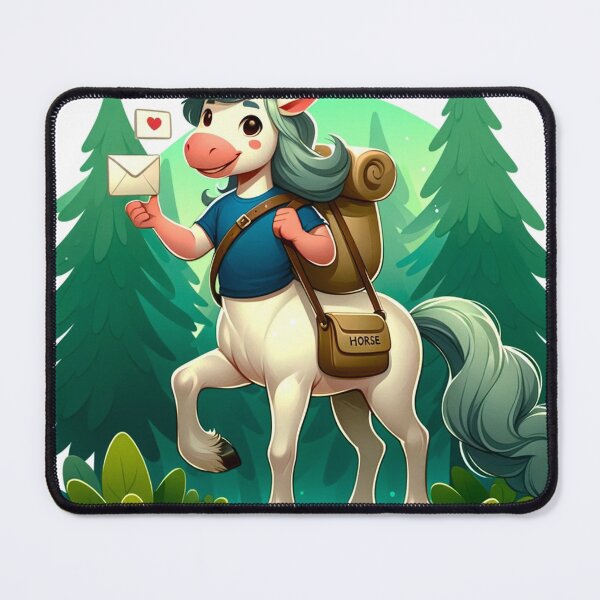 Item preview, Express Delivery - Equestrian Mail Carrier designed and sold by dungeonwarriors.