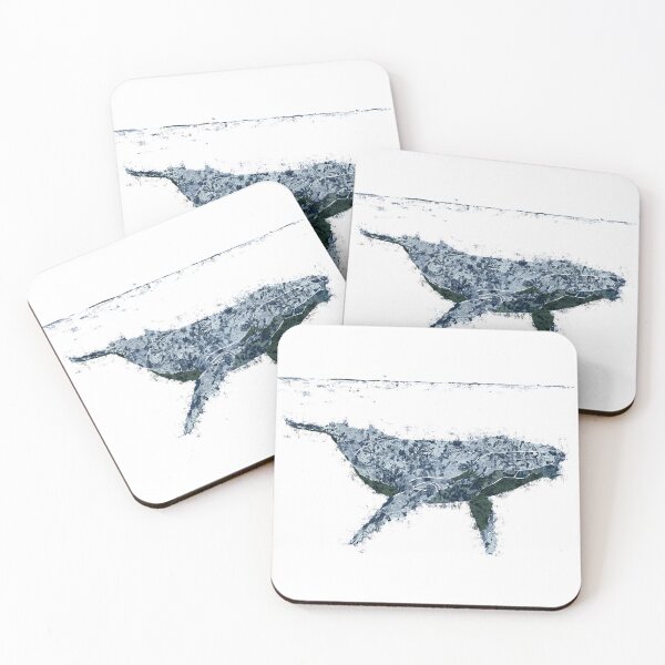 Item preview, Blue whale designed and sold by urbanegecko.