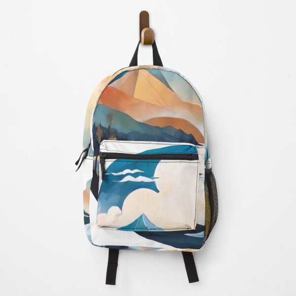 Item preview, Colorful Horizons: Abstract Landscapes Evoking Sun and Rivers (273) designed and sold by WASjourney.