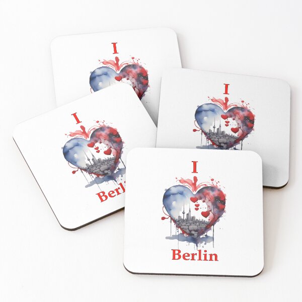Aperçu de l'œuvre J'aime Berlin créée et vendue par JumpsShirt.