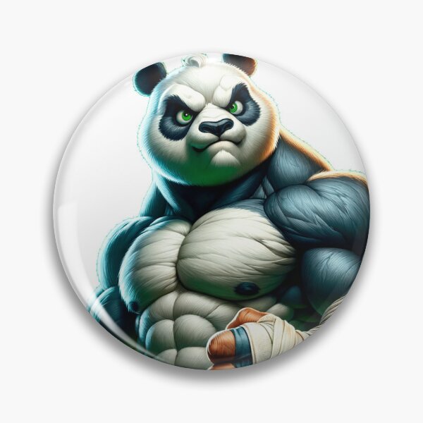 Item preview, Unleash the Fierce Warrior Within: Embrace the Pandamonium! designed and sold by ryspayevkaisar.