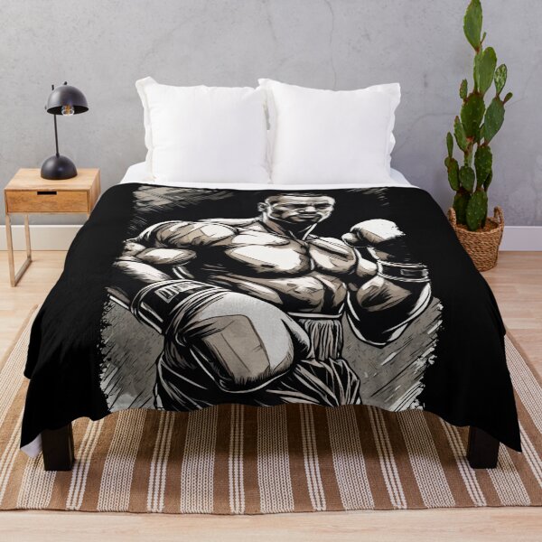 Item preview, The Boxer Vintage Style Fighter Martial Arts Portrait designed and sold by Naumovski.
