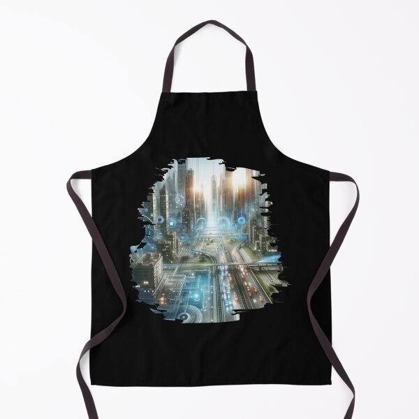 Item preview, Futuristic Nexus: City at the Dawn of Tomorrow designed and sold by ChromaticBlend.