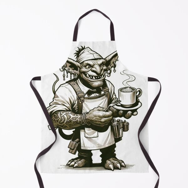 Item preview, Brewmaster Goblin - The Coffee Conjurer designed and sold by dungeonwarriors.