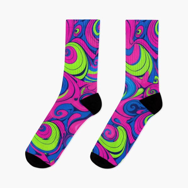 Item preview, I Be Trippin' - Psychedelic Waves Pattern designed and sold by Cominu-Arts.