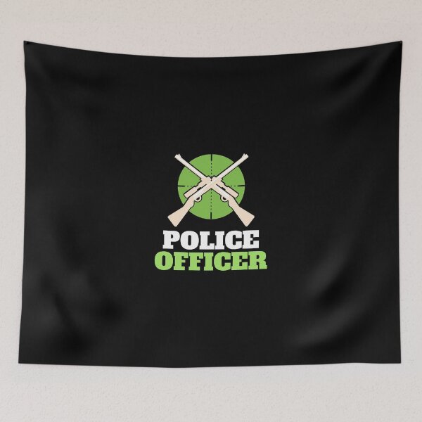 Item preview, Police Officer Design with Cartoon Gamer designed and sold by PRIVARSHU.